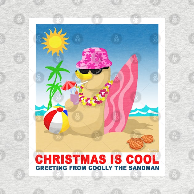 Christmas is cool, Greeting from coolly the Sandman by NewSignCreation